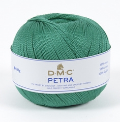 DMC Petra nr. 5 farve 53814 turkis grøn